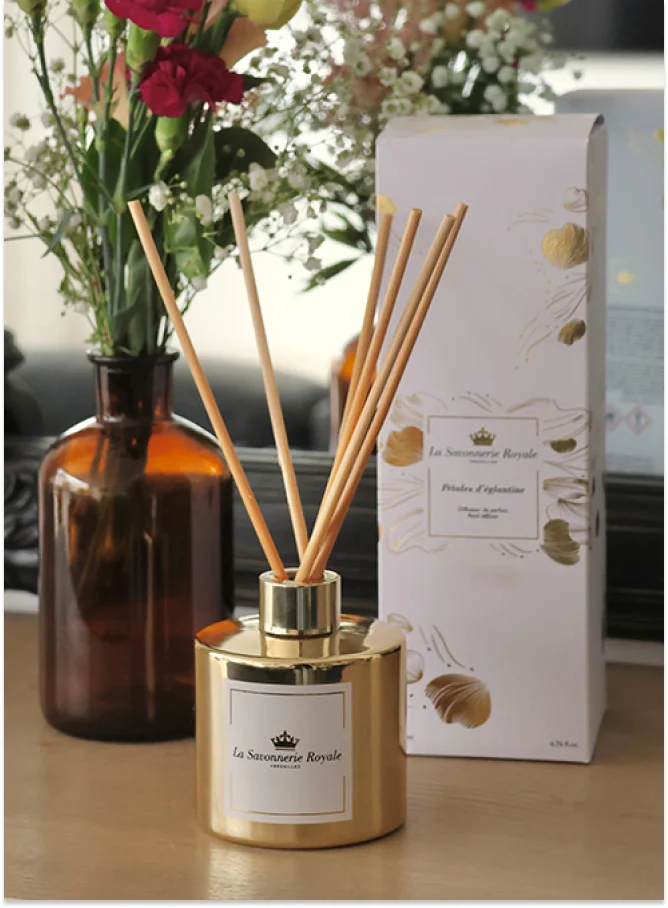 La Savonnerie Royale 200ml Pétales d'églantine Reed Diffuser