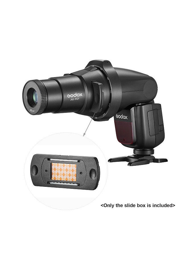 Generic - Godox AK-R26 Slide Box for Godox AK-R21 Camera Flash Projector - Image 1