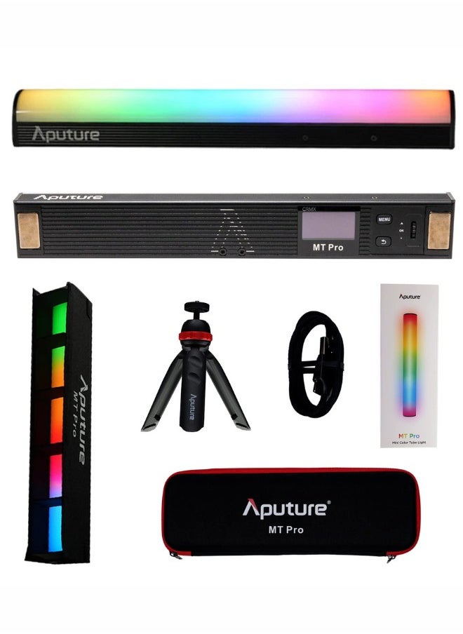 Aputure Aputure MT Pro RGB LED Tube Light – 1-Foot Full-Color LED Tube with Pixel Control, 36 Lighting Effects, Built-in Battery, and Sidus Link App Support  - Image 1