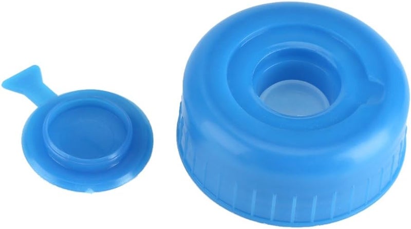 cheekyglo Water Jug Cap, 55mm Non-Spill Bottle Caps Water Dispensers Probes Drinking Water Bottle Screw on Cap Replacement Anti Splash Lids Pack of 5 - Image 5