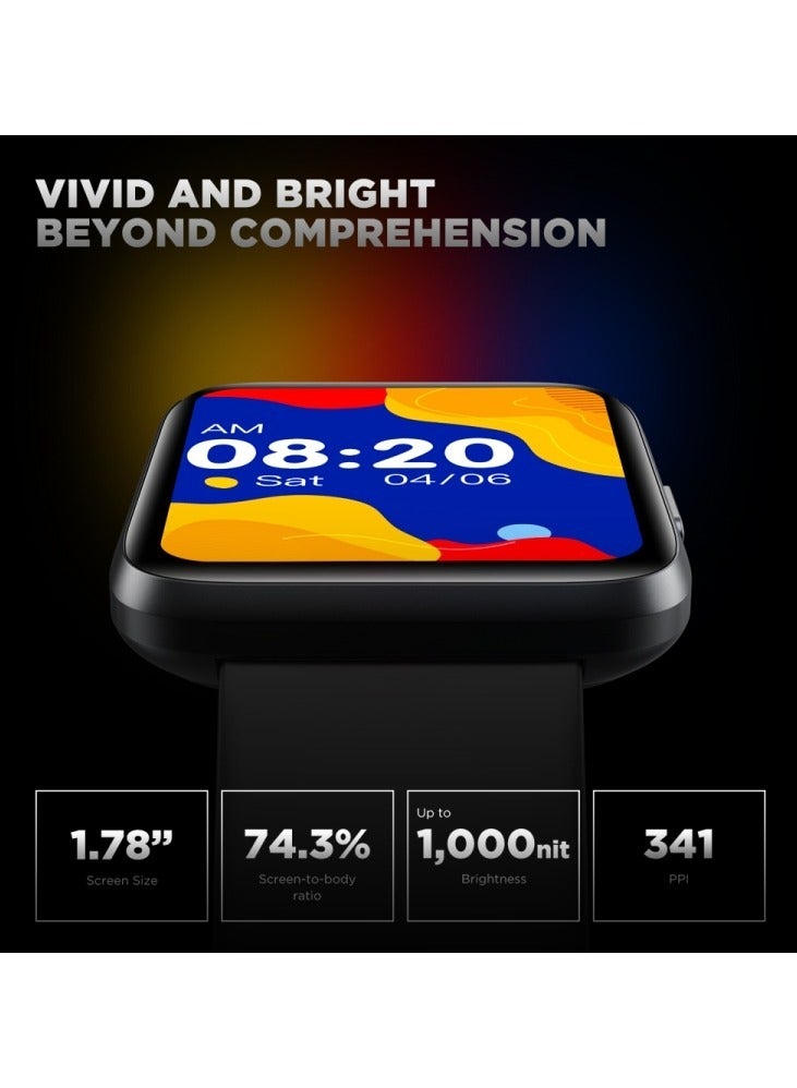 Beyond 1.78 inch AMOLED Display GPS Waterproof 5 ATM Health Fitness Smart Watch - Image 3