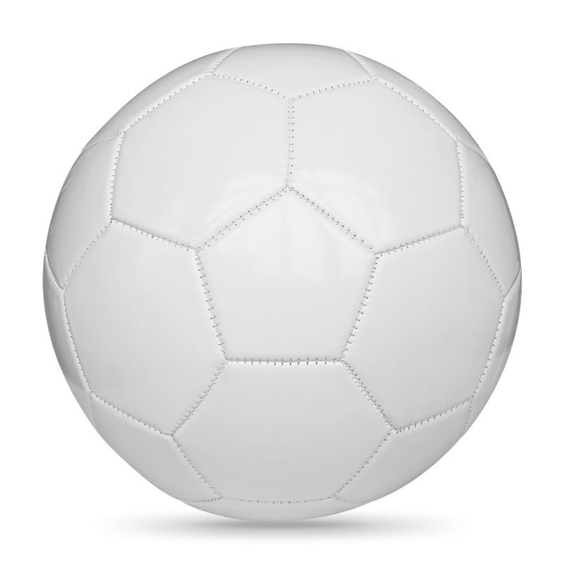Generic Size 5 Adult 4 Youth 3 Kids PVC Soccer Ball all white