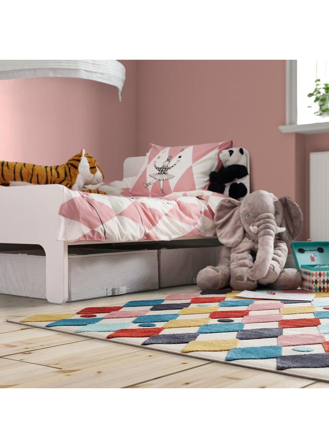 erorex Rug, Harlequin Pattern/Multicolour, 130X160 Cm - Image 2