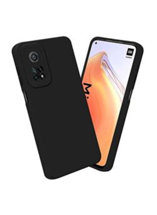 Protective Cover For Xiaomi 10T , Slim Fit Soft Back TPU Case Flexible Silicone Cover Compatible For Xiaomi 10T - Black