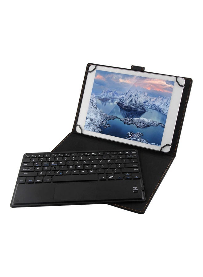 NIBEMINENT TY3310 Tablet Keyboard Detachable Protective Case BT3.0 with Touchpad For 9inch to 10.5inch Black  - Image 1
