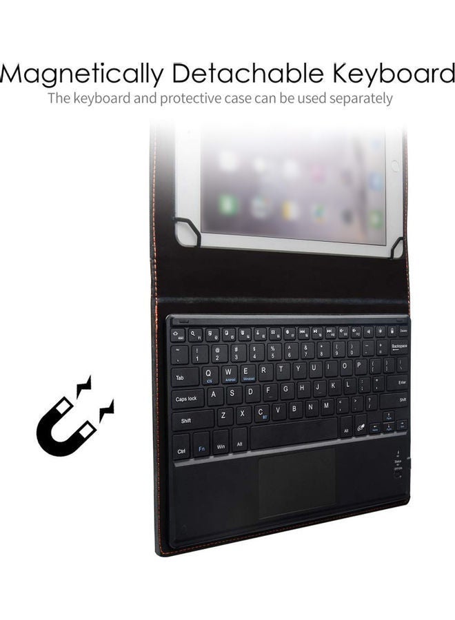 NIBEMINENT TY3310 Tablet Keyboard Detachable Protective Case BT3.0 with Touchpad For 9inch to 10.5inch Black  - Image 3