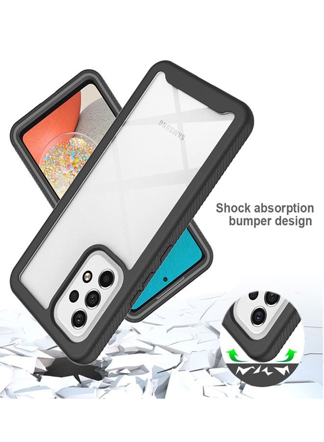 كاست ويف سامسونج جالاكسي A53 5G حالة الهاتف المحمول ، وامتصاص الصدمات تصميم الوفير ، كاميرا معززة وحامي الشاشة ، تنطبق على سامسونج جالاكسي A5 3 5G TPU حالة الهاتف المحمول واقية من الصدمات ( أسود ) - Image 5