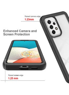 KASTWAVE Samsung Galaxy A53 5G Case, Shock Absorption Bumper Design, Enhanced Camera and Screen Protection, Shockproof TPU Protective Phone Cover for Samsung Galaxy A53 5G(Black)  - Image 4