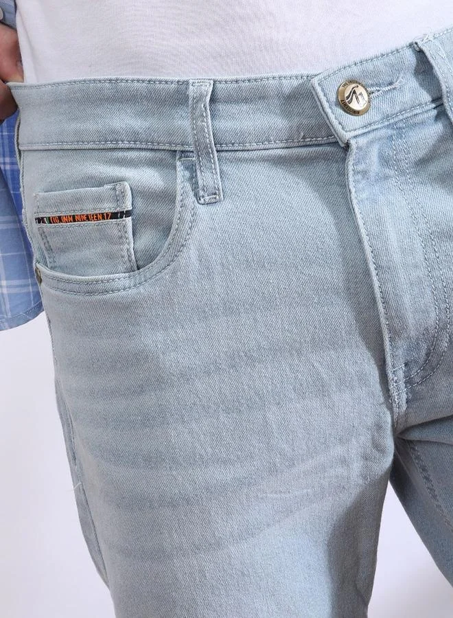 The Indian Garage Co The Indian Garage Co Men Low Rise Slim Fit Jeans