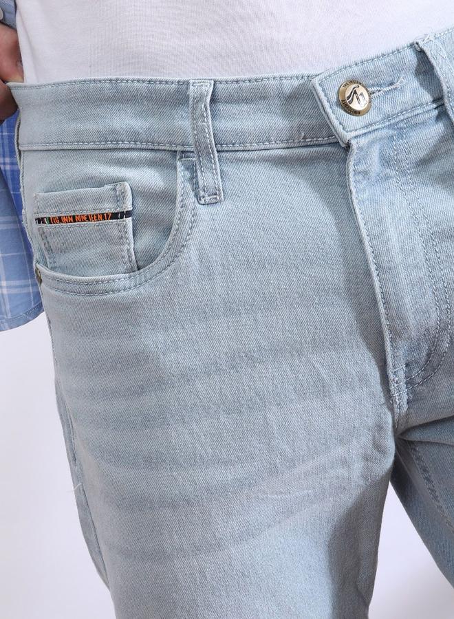 شركة المرآب الهندية جينز بقصة ضيقة بخصر منخفض - Image 5