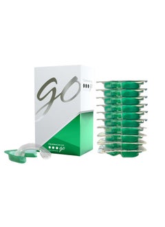 Opalescence Go 10% - Prefilled Teeth Whitening Trays Kit (10 Treatments) - 10% Hydrogen Peroxide - Mint Made by Ultradent Products. Go Teeth Whitening Kit -Mint- GO10-5193-1  - Image 1