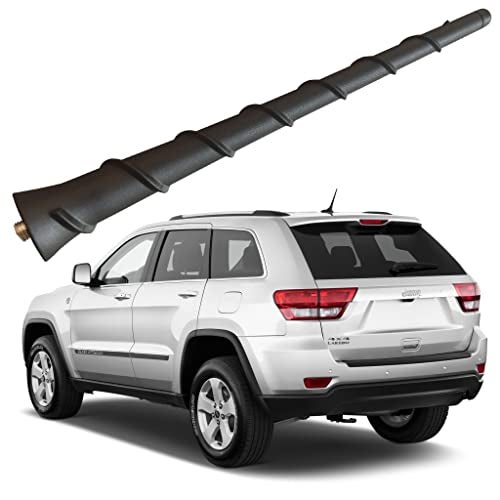 MINILAOMA Antenna for Jeep Cherokee 20142022 Jeep Compass 20172022 Jeep Grand Cherokee 20112013 Jeep Liberty 20112012 Jeep Renegade 20152022 8 Inch Flexible Rubber Jeep Antenna Replacement - Image 1