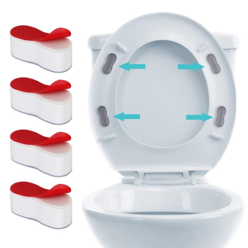 4Pcs Toilet Seats Bumper Pads Toilet Lid Lifter Bidet Attachment Toilet Parts Toilet Supplies - Image 4