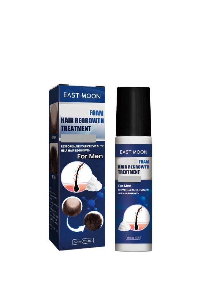 East Moon - Man Hair Growth Spray ，Dense Growth Hair，Chest Hair ，Beard Hair Growth  Nutrient Solution，Alopecia Hair Growth Treatment for Sparse Hair ﻿,Minoxidil Promote Hair Follicle Growth Trigger New Hair Growth - Image 1
