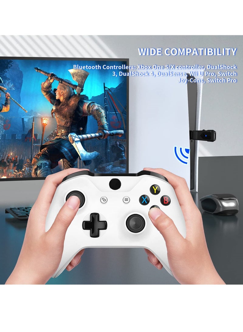 SYOSI Wireless Bluetooth Controller USB Adapter for Switch, Compatible with PS3、PS4、PS5、Xbox360、XboxOne and More - Image 3