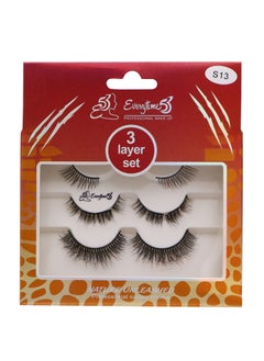 Everytime53 Everytime53 Women's 3 Layer Set Eye Lashes - S13  - Image 1