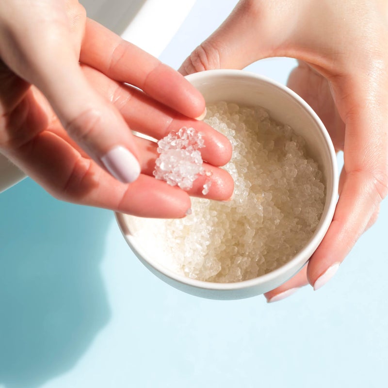AHAVA Dead Sea Mineral Bath Salt- Intense Relaxation for Body & Mind, Elevates Moisture, Softens & Eases Sore Muscles, Enriched by Exclusive Dead Sea Salt & Osmoter, 8.5 Oz. - Image 4