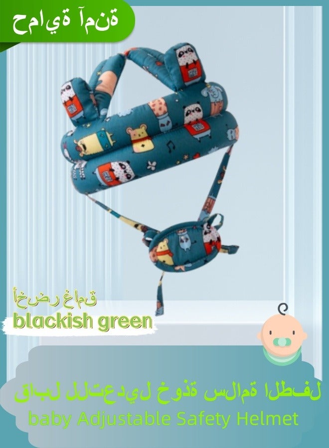 Baby Children Infant Toddler Adjustable Safety Helmet ，Headguard Protective Harnesses Cap,Protecting the chin and ears， Providing Safer Environment When Learning to Crawl Walk Playing - Image 1
