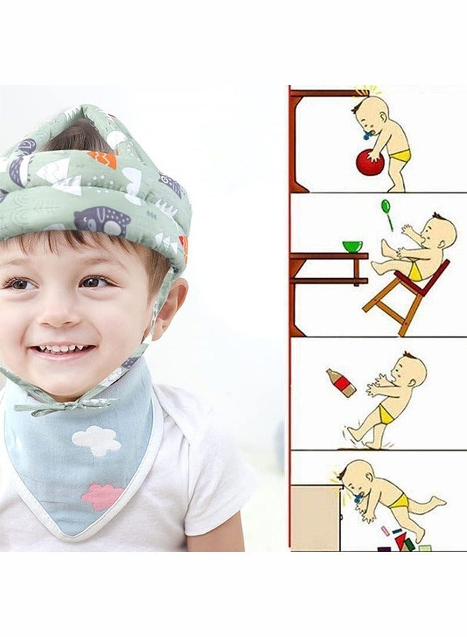 Baby Children Infant Toddler Adjustable Safety Helmet ，Headguard Protective Harnesses Cap,Protecting the chin and ears， Providing Safer Environment When Learning to Crawl Walk Playing - Image 4