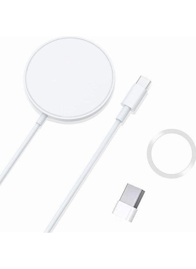 HuHa DS-WXC103 15W Max MagSafe Magnetic Wireless Charger for iPhone 15/14/13 / AirPods Pro, No Adapter  - Image 2
