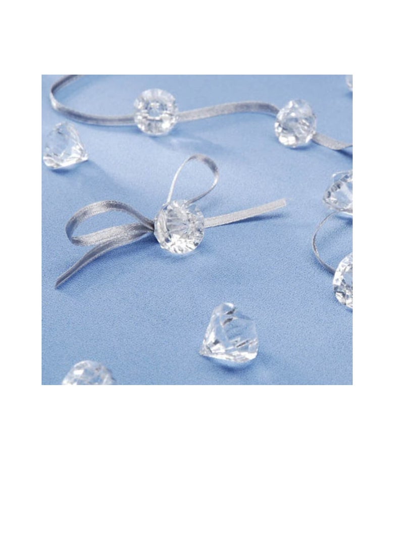 ألماس أكريليك شفاف متعدد الأوجه مع فتحة سحر 135 قطعة - Image 2