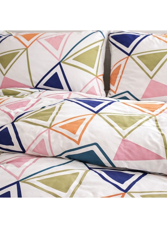 سنوز كيس لحاف بسوستة، 220*235 سم، تصميم  تريجو - Image 2