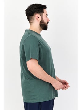 Reebok Men Sportswear Fit Short Sleeve Outdoor T-shirt, Green  - Image 2