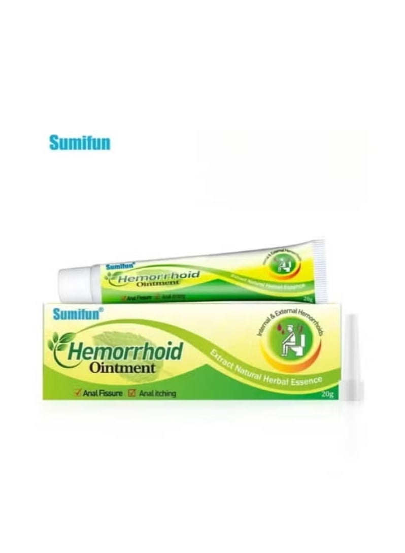 Hemorrhoid Plaster Suppository Internal and External Hemorrhoids Mole Breaking Cream 20g