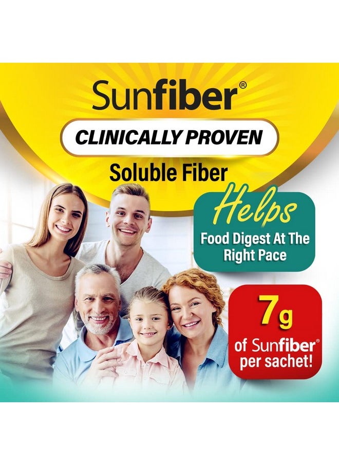 LABO Nutrition - Fibergg Lactobacillus Rhamnosus Gg 10 Billion Cfu Active Probiotics And 7G Sunfiber Prebiotic Fiber Supplement Support Healthy Intestinal Immune Health Gluten Free 30 Sachets - Image 1