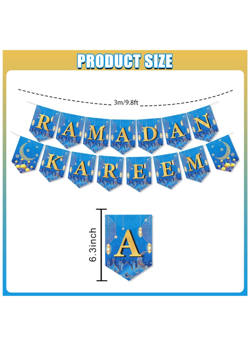 38 Piece Ramadan Kareem Banner Balloon Cake Topper Cupcake Toppers Decoration Set - pzsku/Z5B1752C4D42FC2020A77Z/45/_/1706197681/2a0748af-3e37-4d20-a92c-3fdad18e3dea