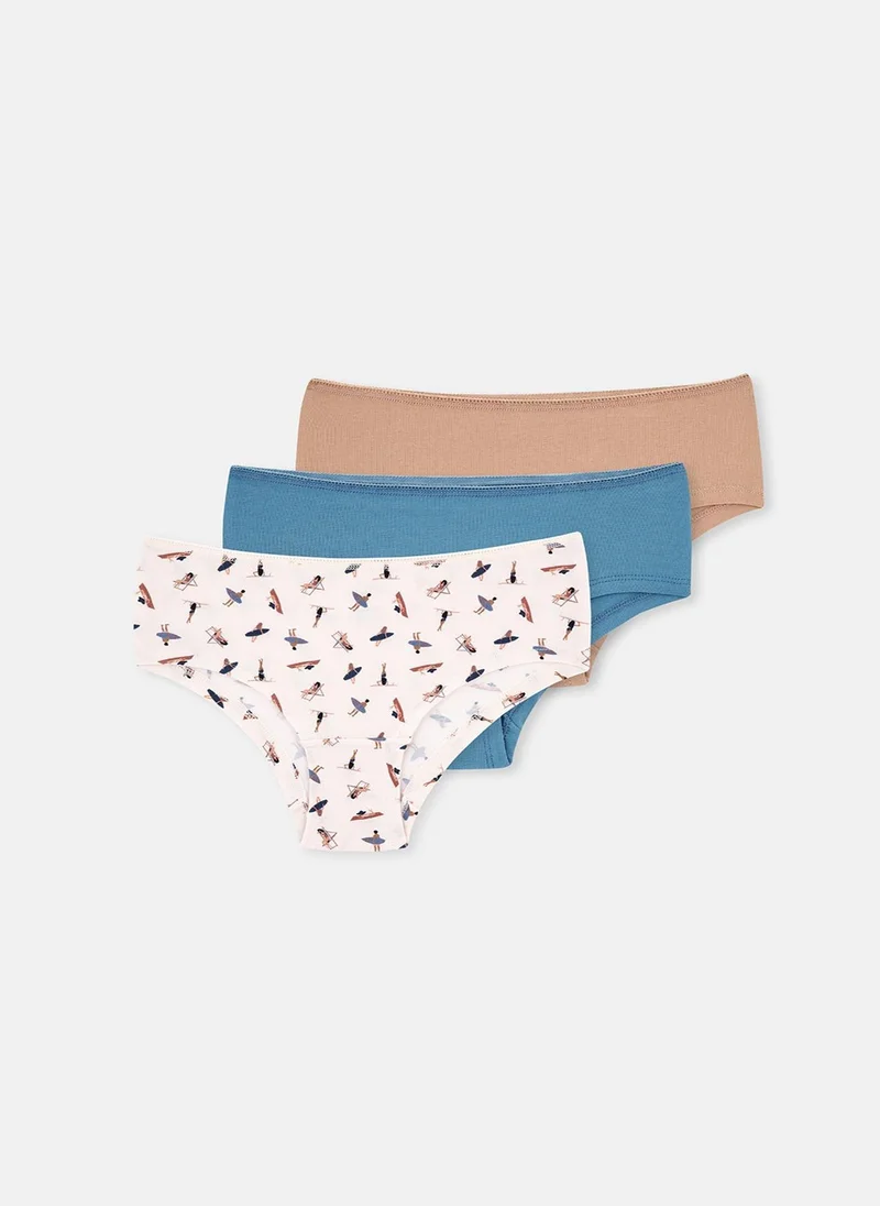 داجي 3 Pack Hipster Supreme Mid Rise Underwear