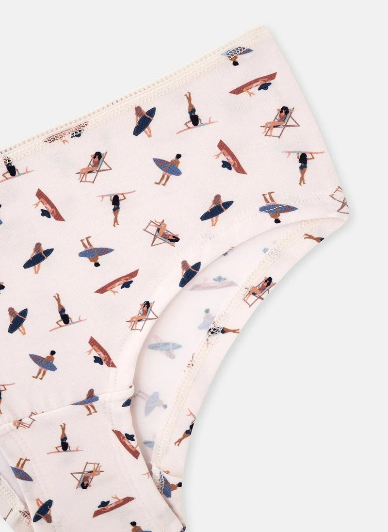 داجي 3 Pack Hipster Supreme Mid Rise Underwear