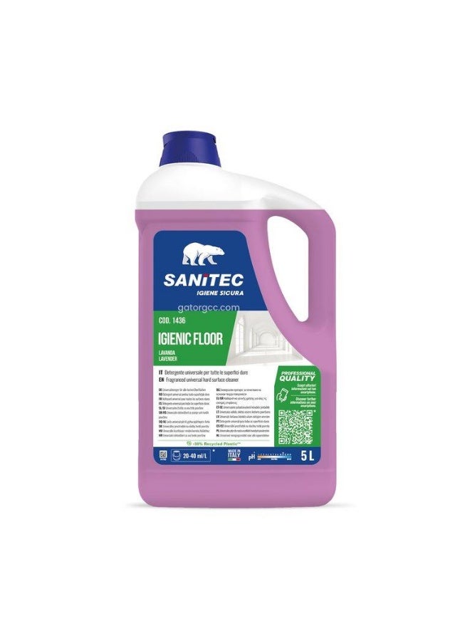 Sanitec Multipurpose Igienic Floor Cleaner Lavender 5 L