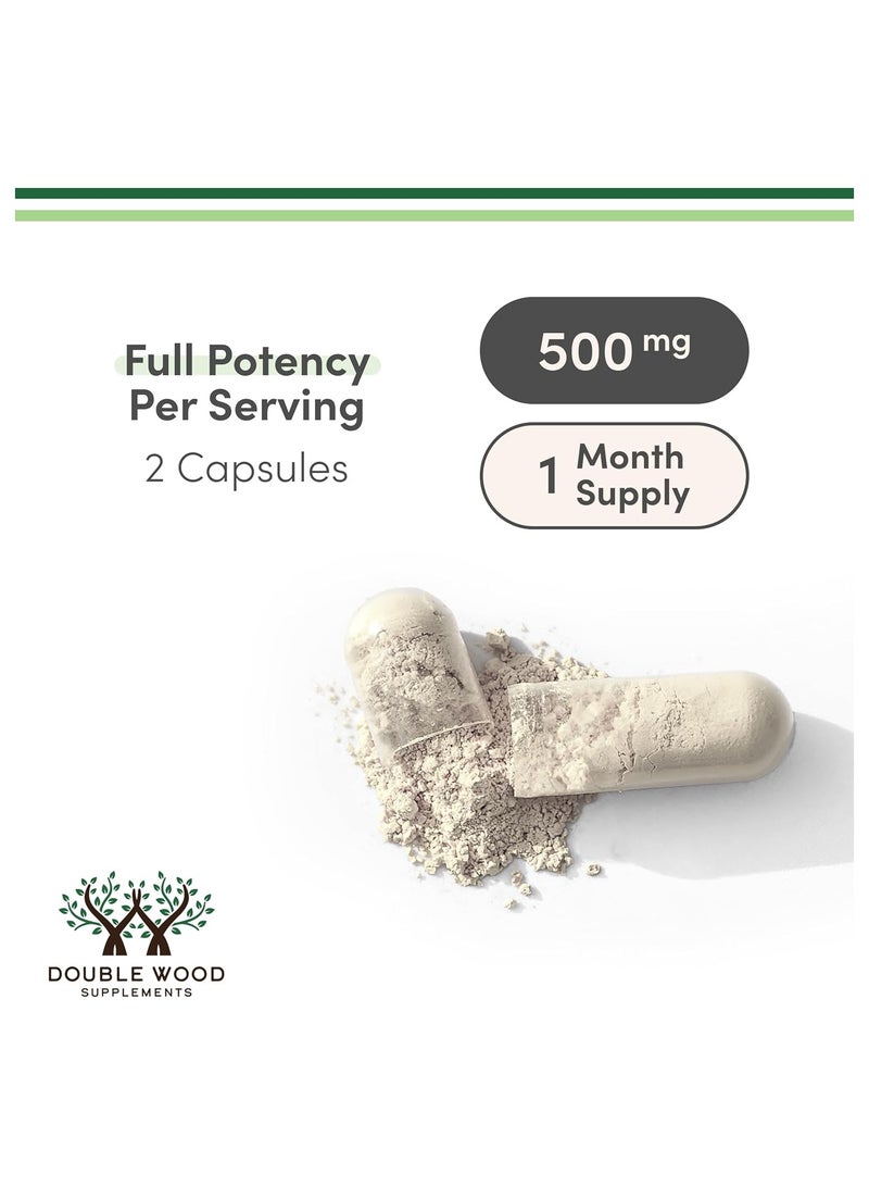 DoubleWood NAD+ Supplement 500mg 60 Capsules - Image 3