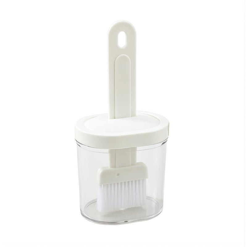 Upgraded No Drip Oil Brush Leak Proof With Oil Dispenser Reservoir Lid Green - Image 3