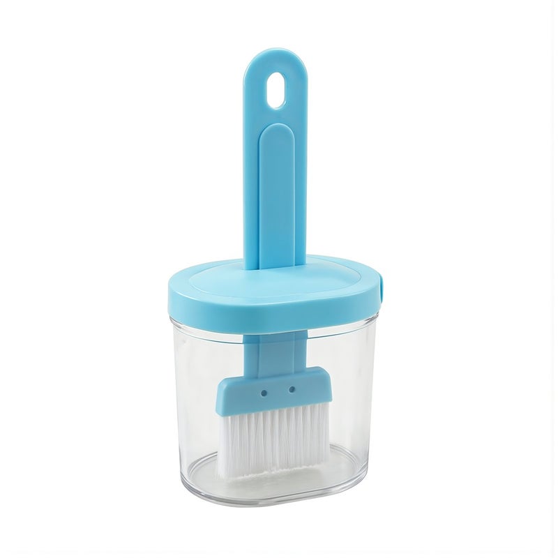 Upgraded No Drip Oil Brush Leak Proof With Oil Dispenser Reservoir Lid Green - Image 1