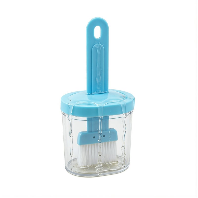 Upgraded No Drip Oil Brush Leak Proof With Oil Dispenser Reservoir Lid Green - Image 5