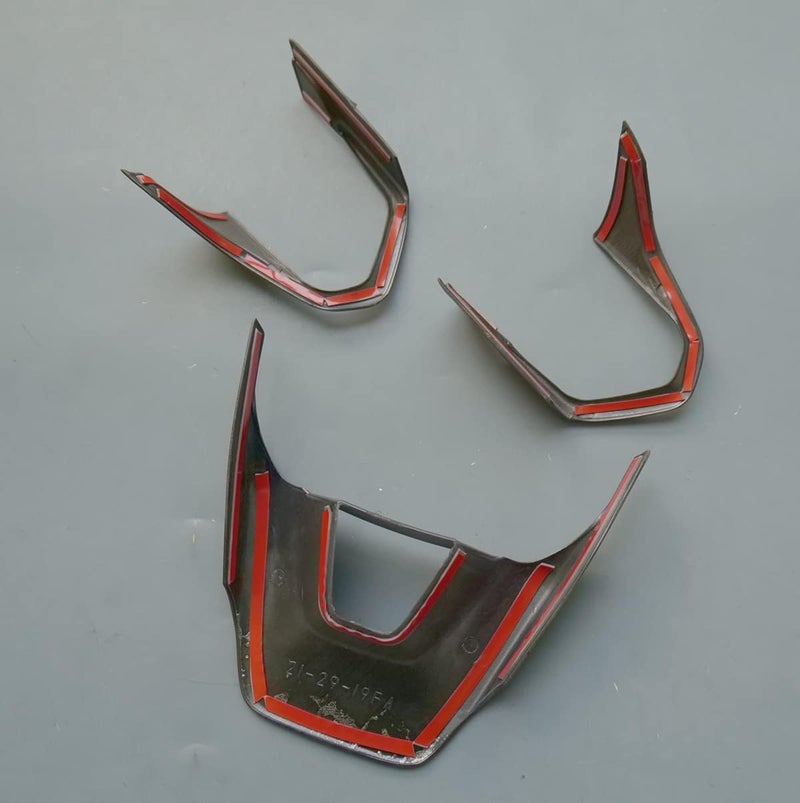 ZiWen ملحقات غطاء عجلة القيادة الداخلية بنمط حبيبات الخشب لسيارات Lexus RX 350 RX 500h 2023 NX 250 NX 350 NX 350h NX 450h 2022 2023 (نمط الحبيبات) - Image 5