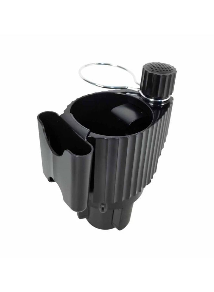 MOB Combo offer  Buy MOB  Multifunctional 360° Adjustable Car Cup Holder With Mobile Phone Holder, Black 1PC and Universal Car Trash Bin  Black - Image 2