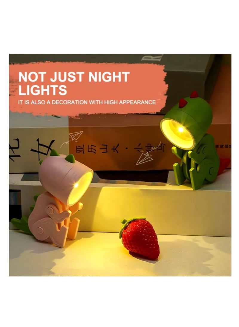 Generic - Led Desk Lamp Dinoflex Mini Night Lamp Cute Dinosaur Design Flexible - No:M63 - Image 1