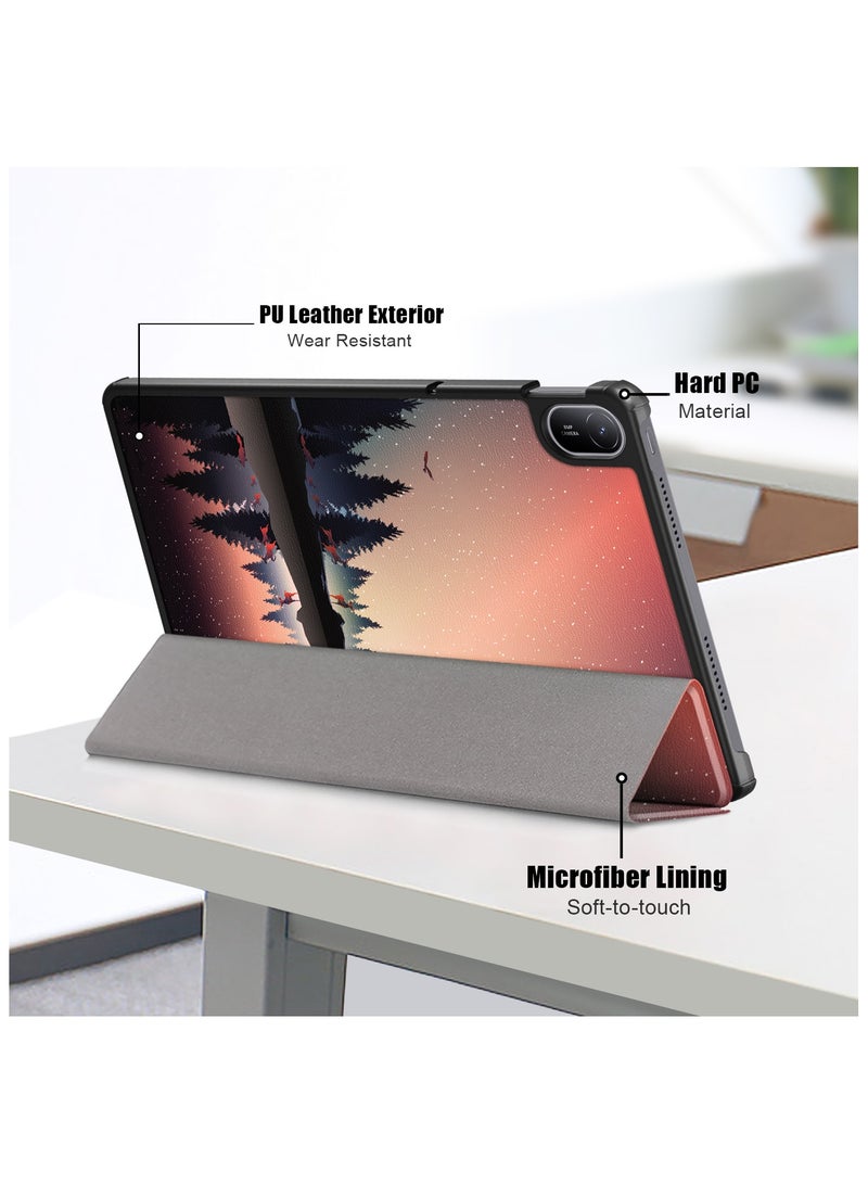 Fankalo حافظة تابلت لهواوي ميت باد SE 11 بوصة 2024 رقيقة جداً من جلد PU، غلاف صلب - Image 5