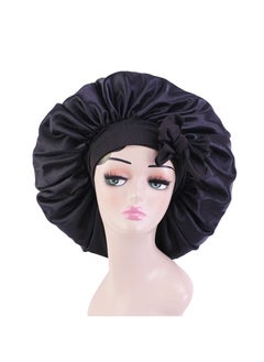 Healife Double Sided Hair Cover Bonnet Black  - Image 2