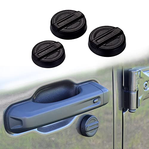 AZUTO Keyhole Covers for Jeep Wrangler (JL) / Gladiator (JT) 2018-2026 Door Security Accessories Keyhole Protection Item - Image 1