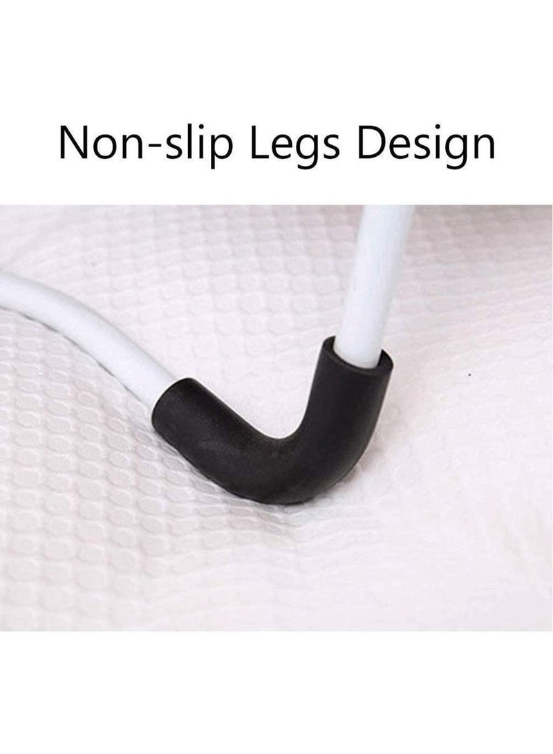 bunca Foldable Laptop Table for Bed and Sofa - Multi-Purpose, Cup Slot, Tablet and Cell Phone Holder - Study and Serving Desk - Lightweight and Easy to Store, blue color from bunca - Image 5