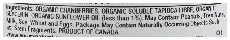 Aurora Products Organic Dried Cranberries, 9 OZ - Image 3