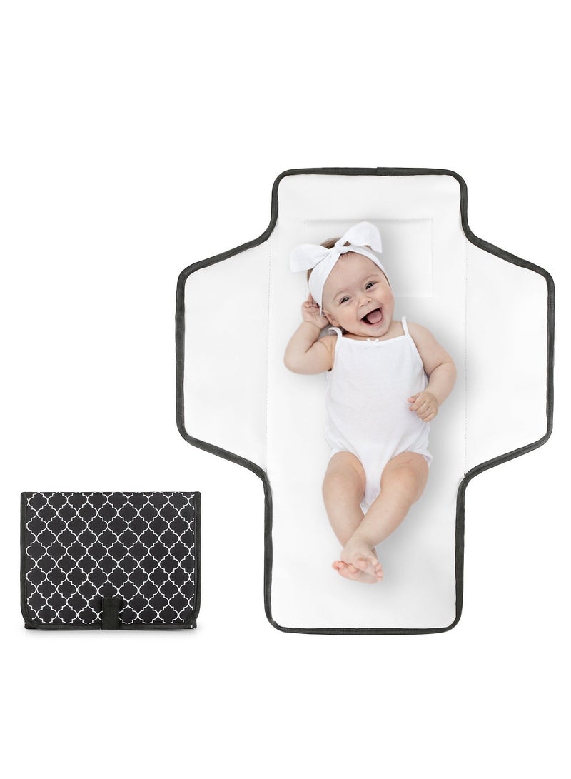 RedMapleTEK Foldable Diaper Bag for Going Out, Portable Baby Changing Pad - Image 1