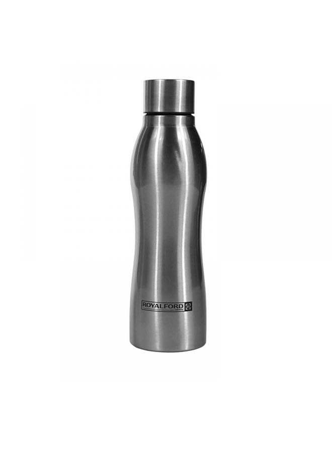 Stainless Steel Sport Bottle Silver 750ml