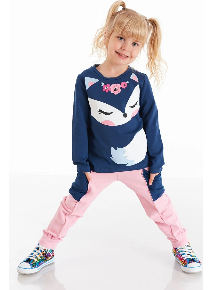 دينوكيدس Cute Fox Girls T-shirt Pants Set