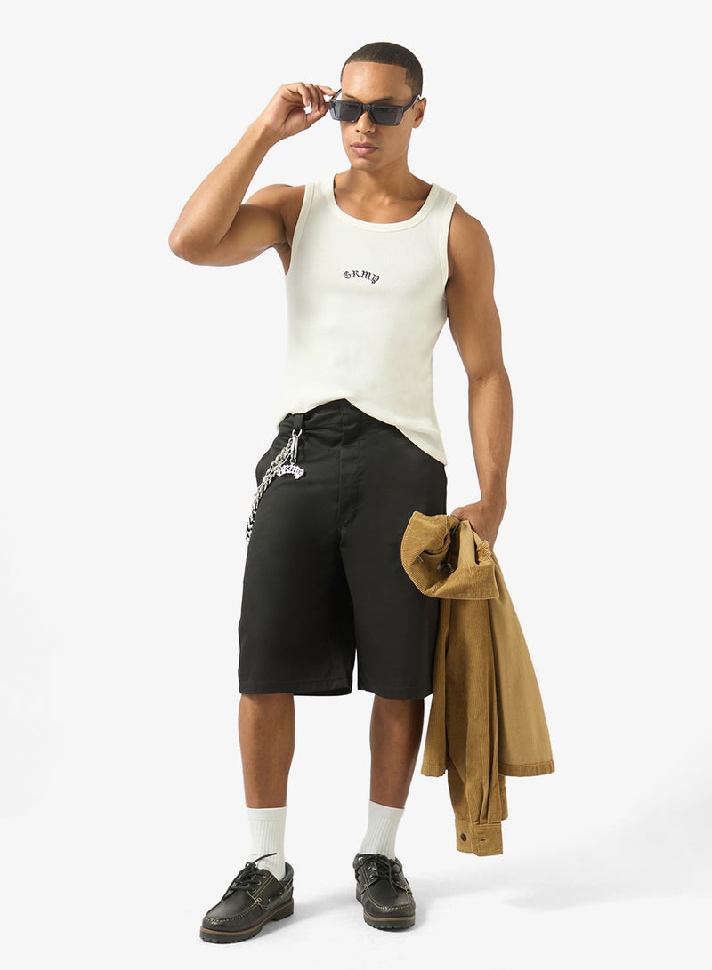 Grimey Chief Watcher Loose Work Shorts - Image 2