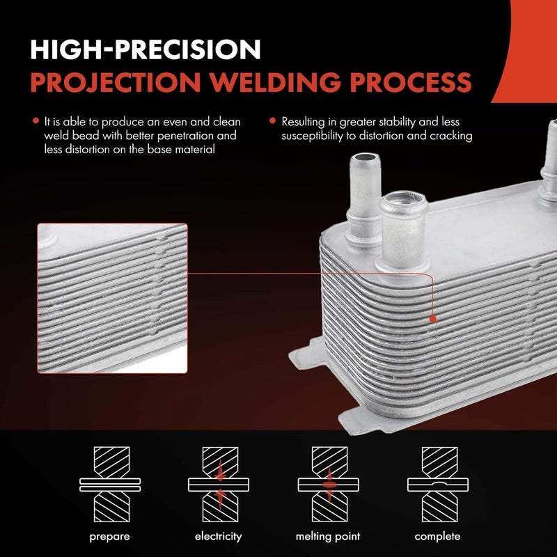 A-Premium مبرد زيت المحرك A-Premium لطرازات فولفو - Image 4